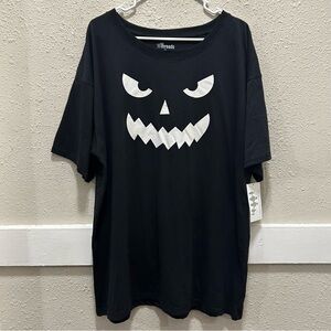 10Threads Jack-O-Lantern Black Graphic Tee NWT XXL